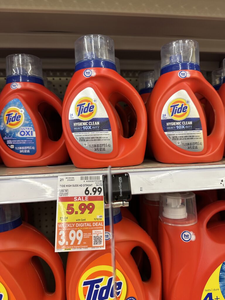 tide laundry kroger shelf image (1)