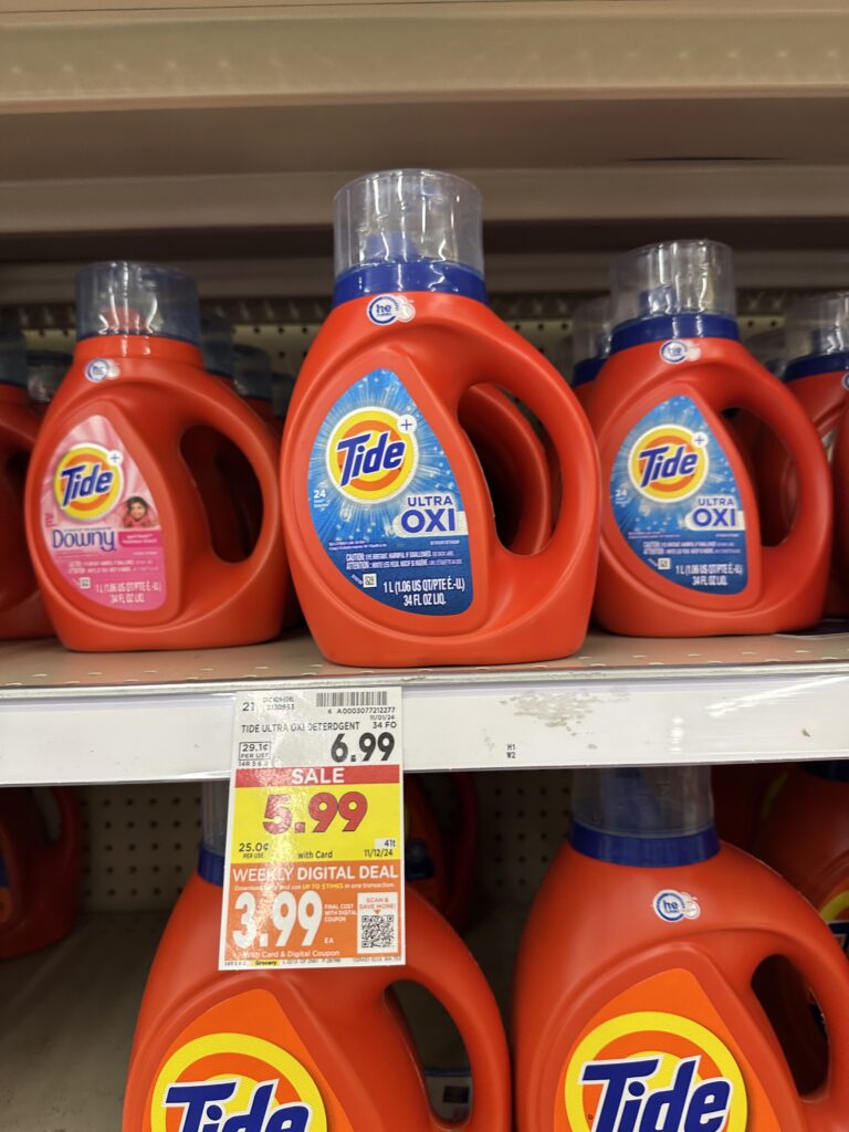 tide laundry kroger shelf image (1)