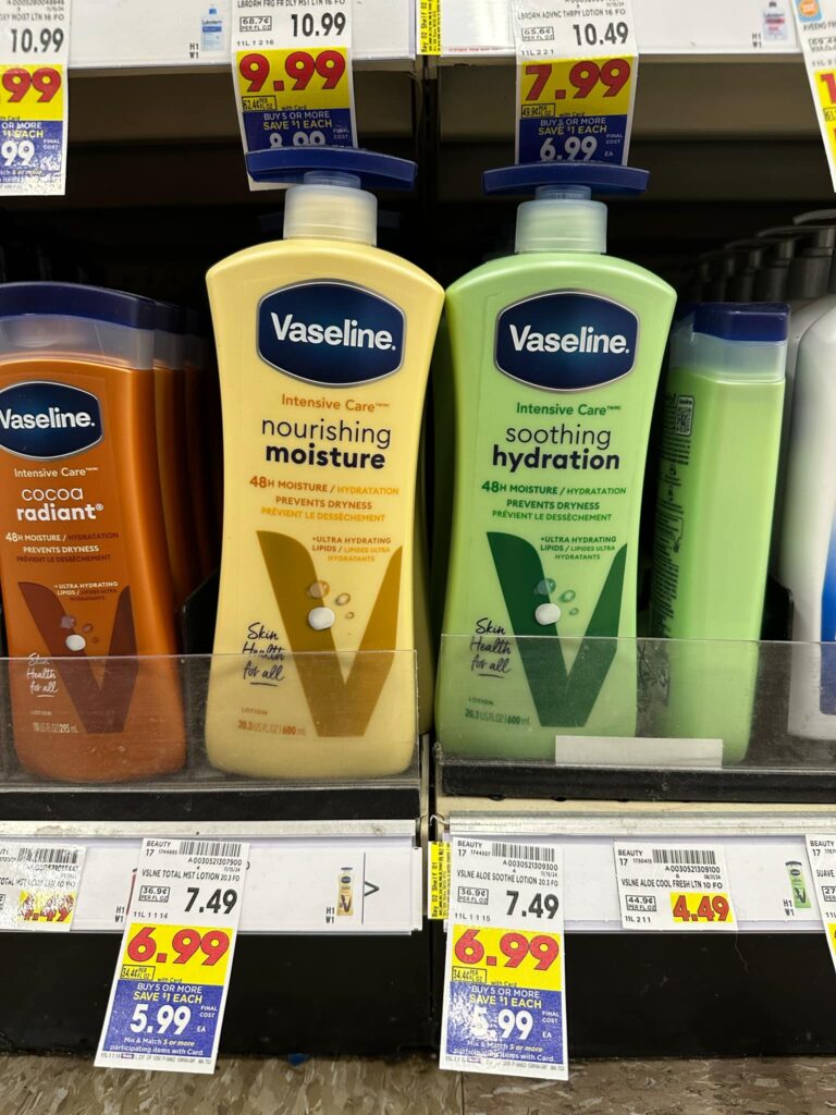 vaseline lotion kroger shelf image (1)