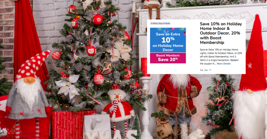 12 merry days holiday decor kroger digital coupon