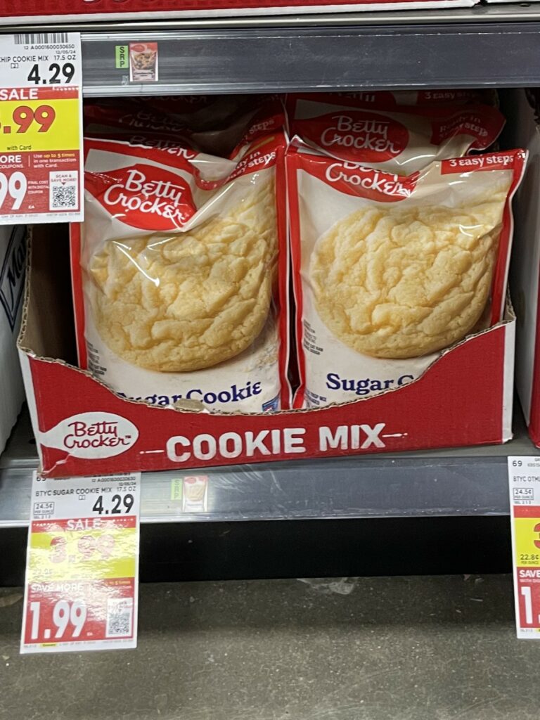 BC cookie mix kroger shelf image 2