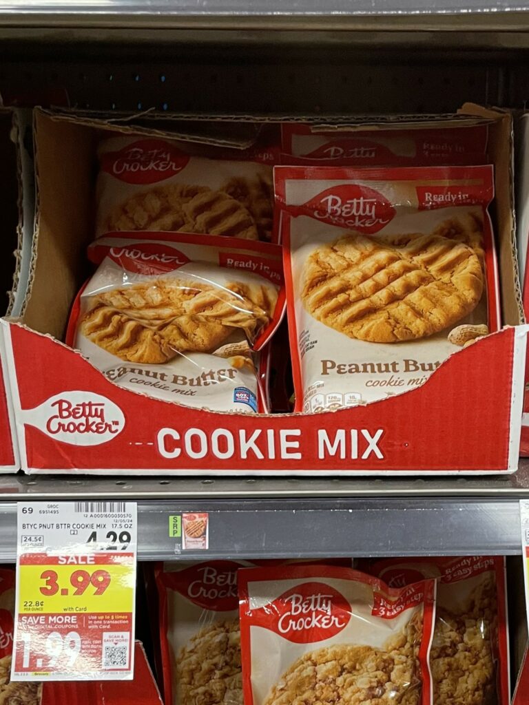 BC cookie mix kroger shelf image 2