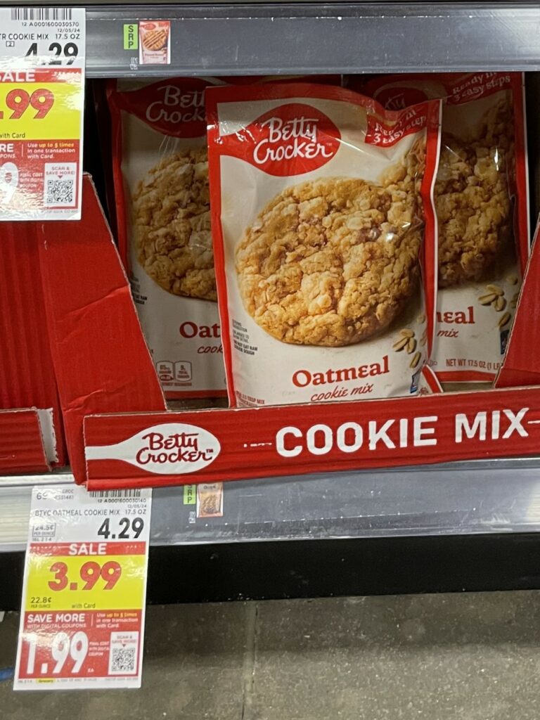 BC cookie mix kroger shelf image 2