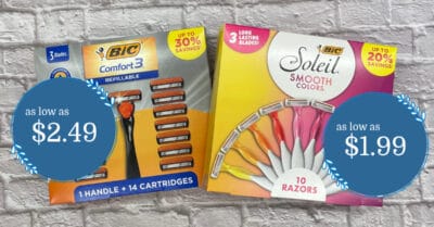 BIC Razors Holiday Gift Sets Kroger Krazy