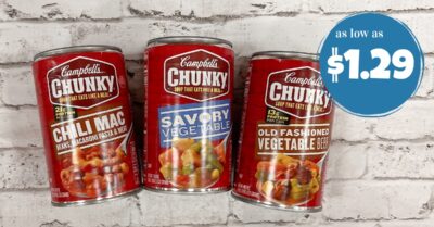 Campbell's Chunky Soup kroger krazy