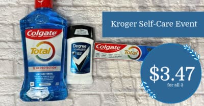 Colgate and Degree Kroger Krazy