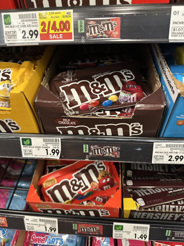 Hershey's and Mars Candy Kroger Images 