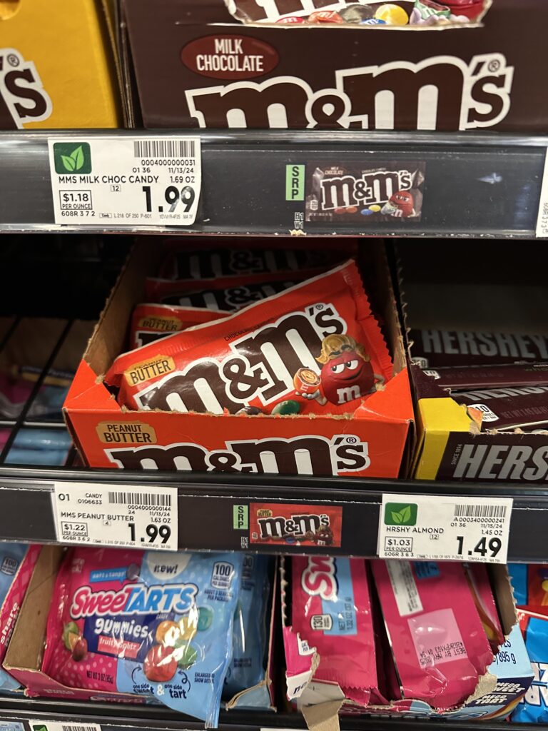 Hershey's and Mars Candy Kroger Images 