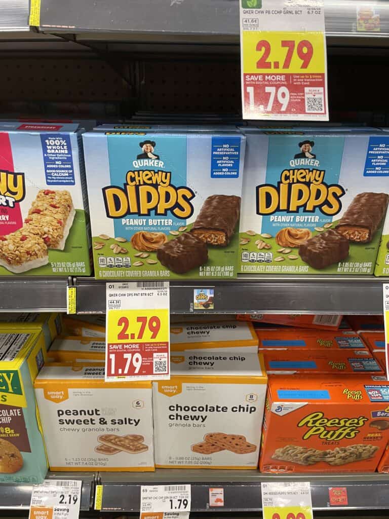 quaker chewy kroger shelf image