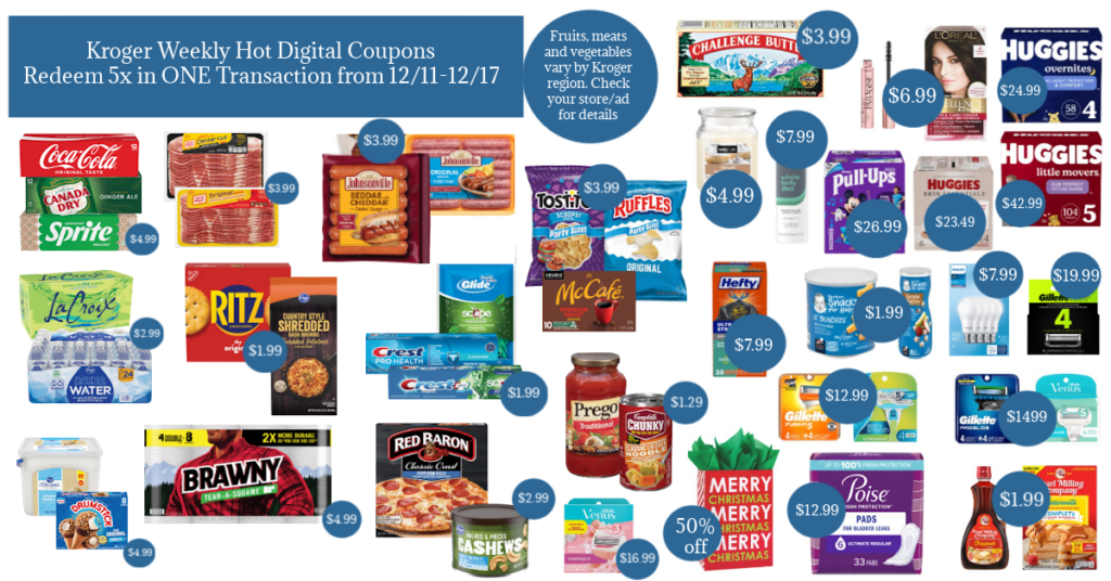 Kroger Weekly Hot Digital Coupons Kroger Krazy 12_11