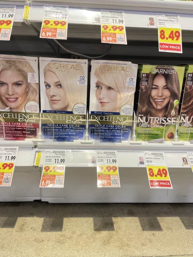 Score Great Deals On Loreal Paris Lash Paradise Mascara And Excellence Hair Color At Kroger