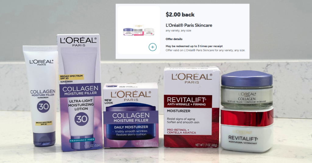 L'Oreal Paris Skin Care Ibotta Rebate Kroger