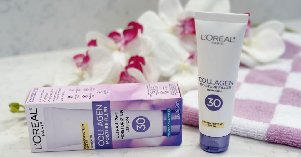 L'Oreal paris Collagen Moisture Filler Sunscreen 30 Kroger