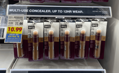 Maybelline New York Cosmetics Kroger Shelf Image