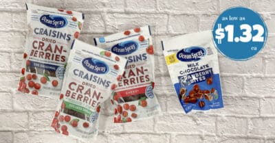 Ocean Spray Craisins kroger krazy