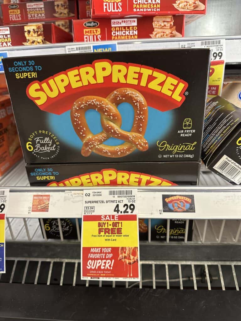 superpretzel kroger shelf image