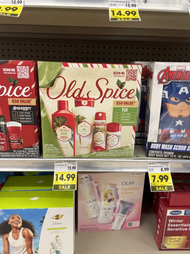 old spice holiday gift set kroger shelf image