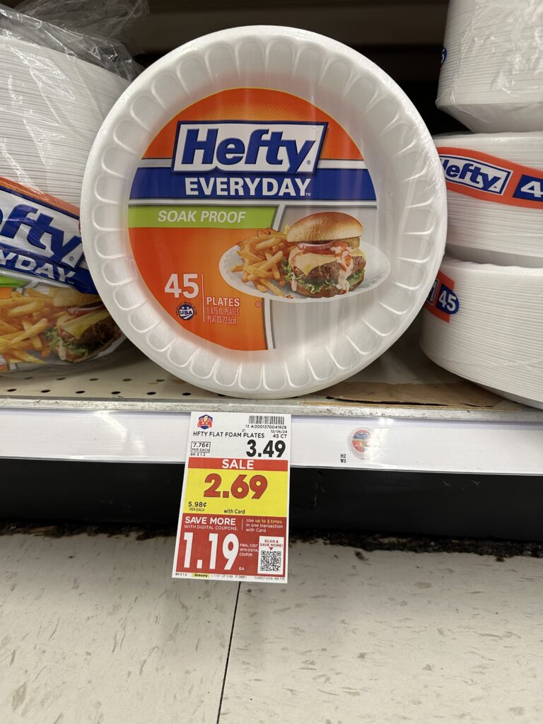 hefty plates shelf image