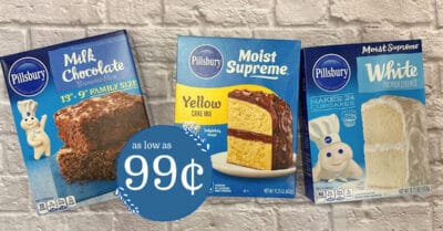 Pillsbury Cake Mixes and Brownie Mixes Kroger Krazy