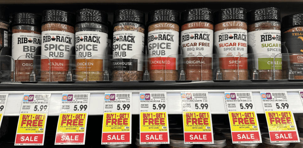 Rib Rack Spice Rub Kroger Shelf Image