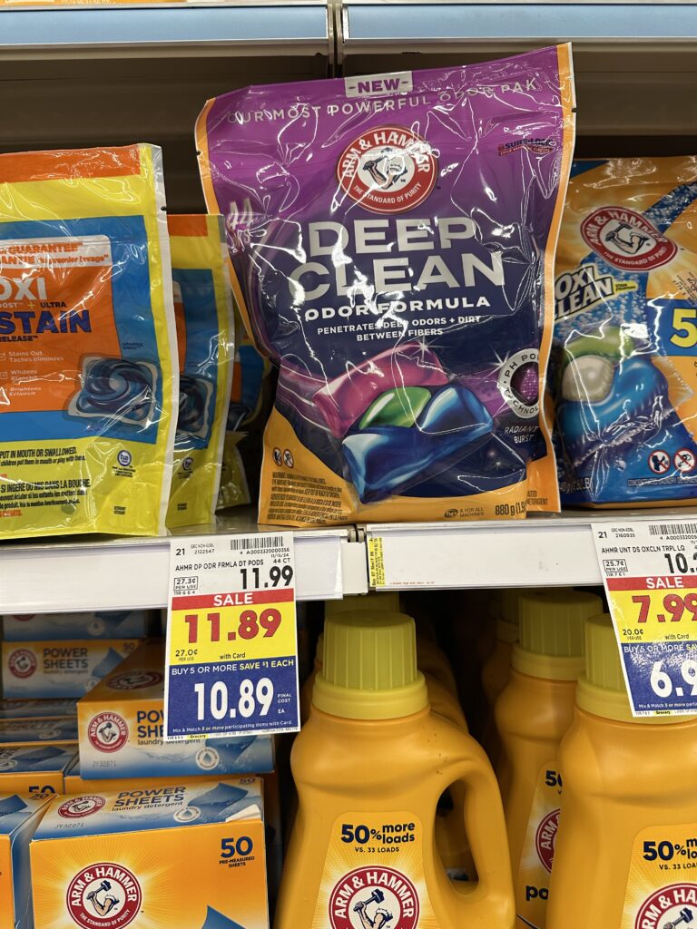 arm and hammer deep clean kroger shelf image (1)