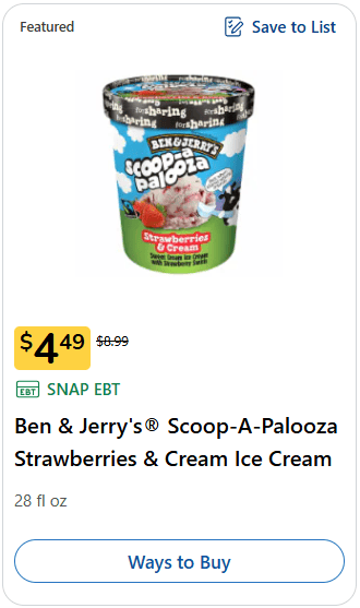 ben and jerrys price image 3