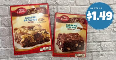 betty crocker brownie mix kroger krazy