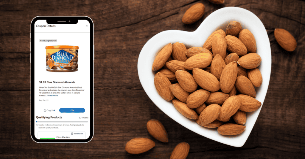 blue diamond almonds digital