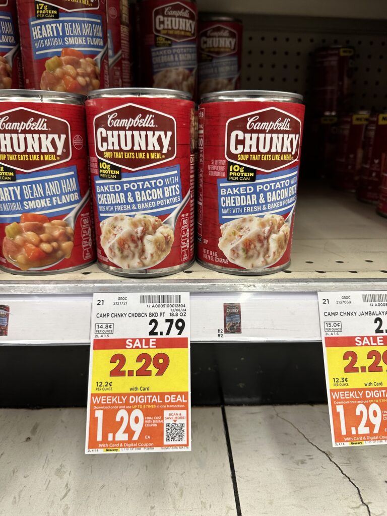 campbell's chunky soup kroger shelf image (1)