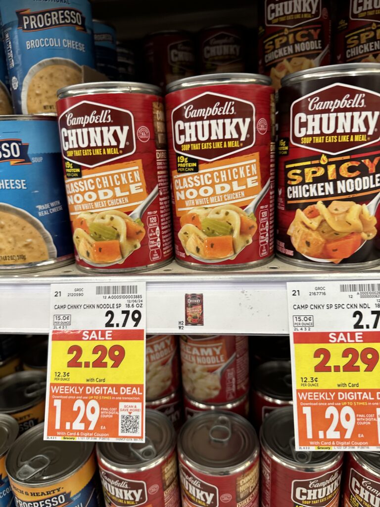 campbell's chunky soup kroger shelf image (1)