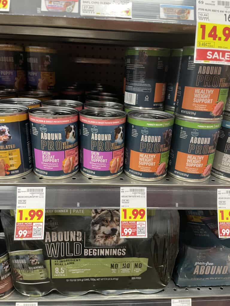 e pet pride wet dog food kroger shelf image (1)