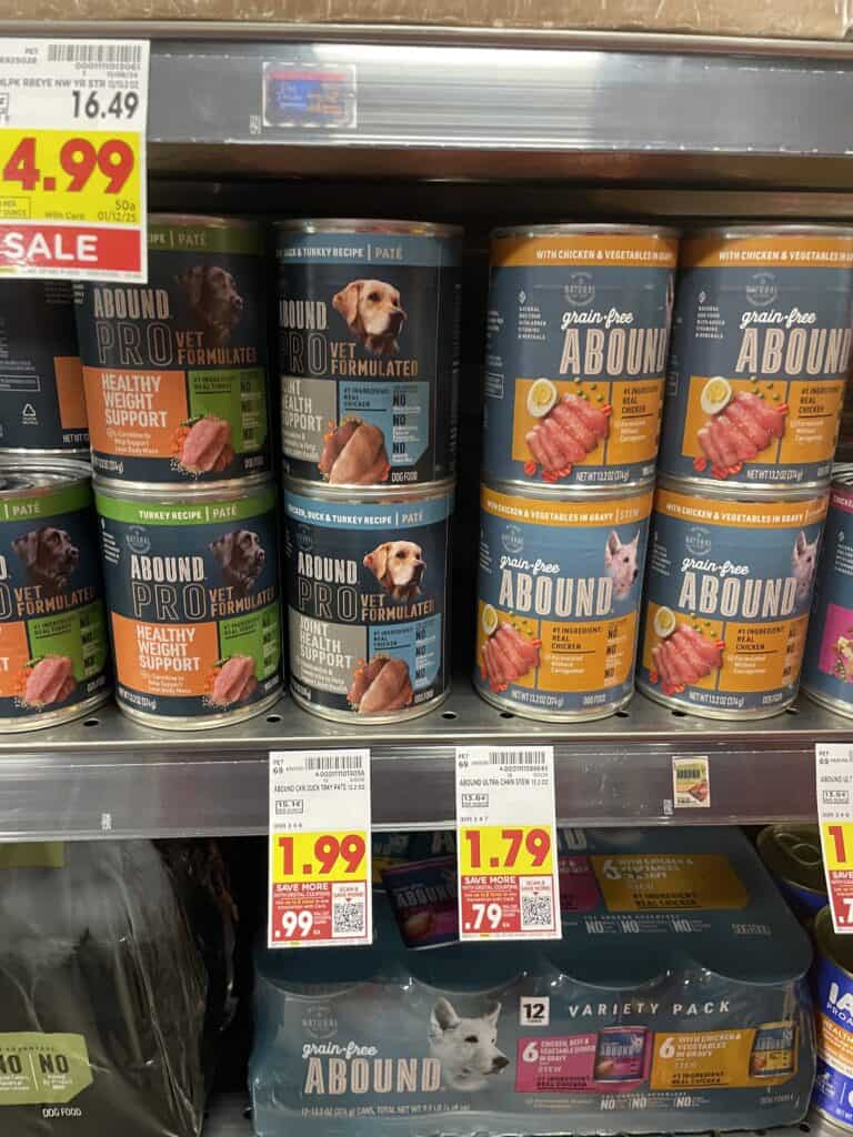 e pet pride wet dog food kroger shelf image (1)