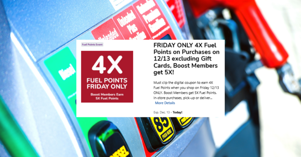 fuel point friday kroger