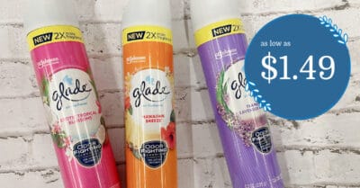 glade spray kroger krazy