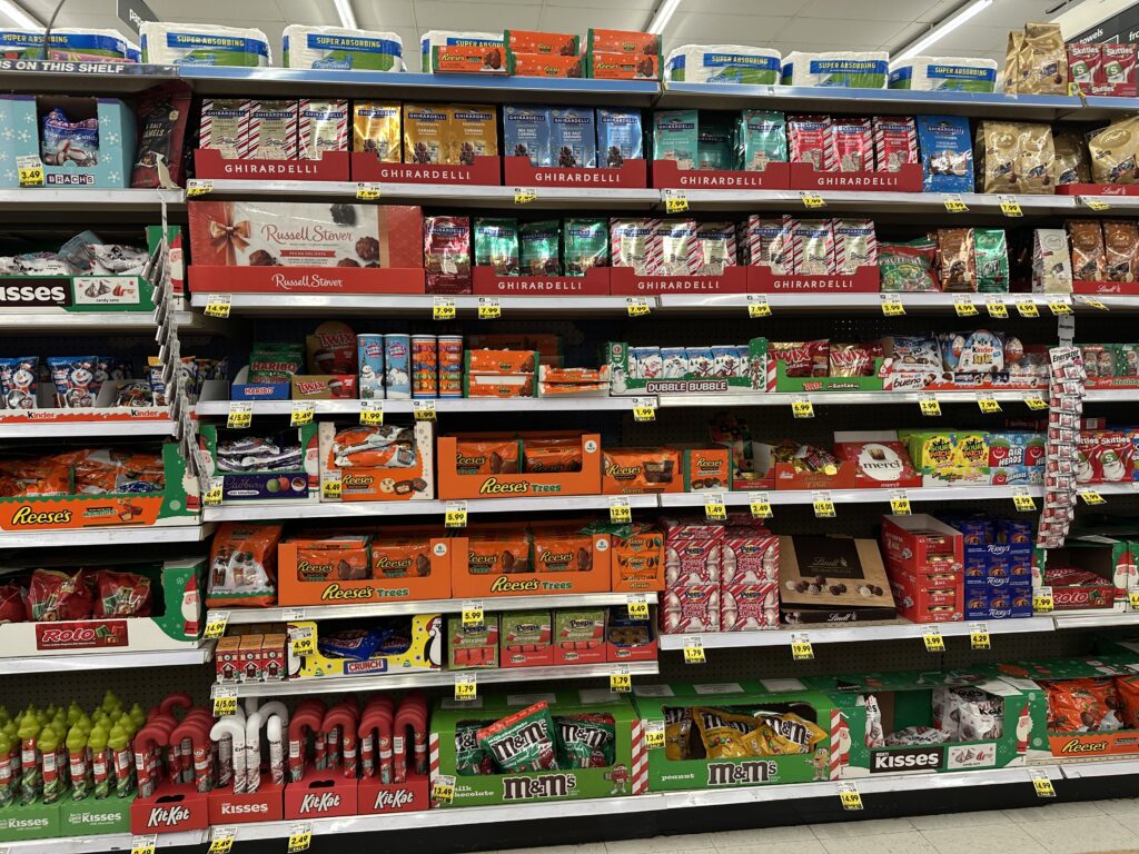 holiday candy kroger shelf image (4)