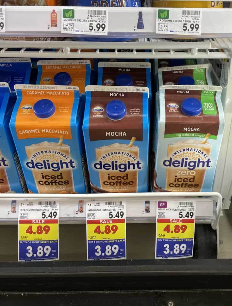 international delight iced coffee kroger shelf image (1)