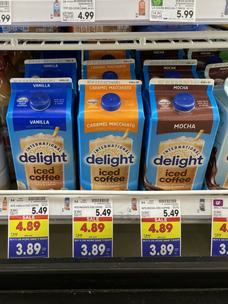 international delight iced coffee kroger shelf image (1)