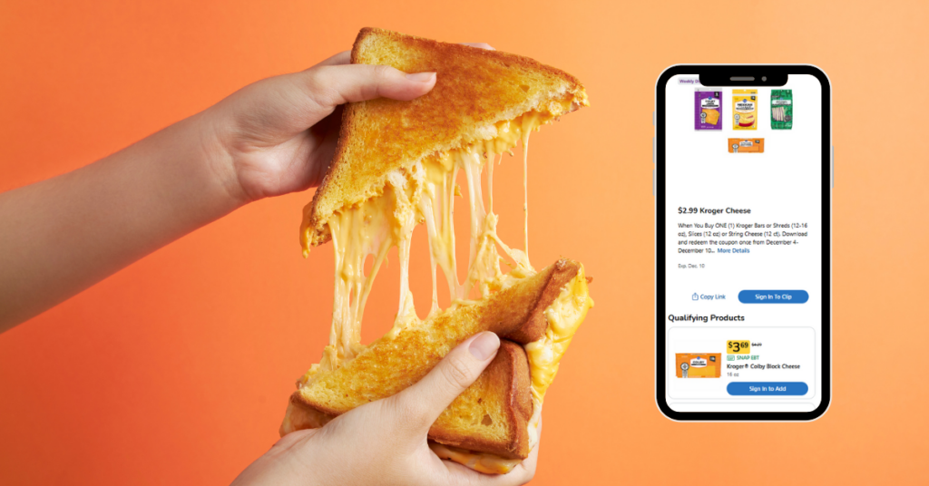 kroger cheese digital coupon