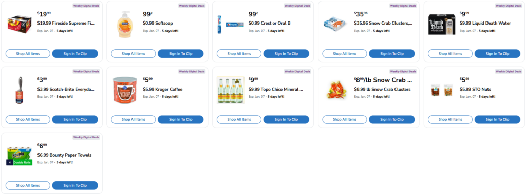 kroger weekly digital coupons