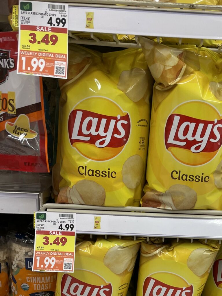 lays and kettle chips kroger shelf image (2)