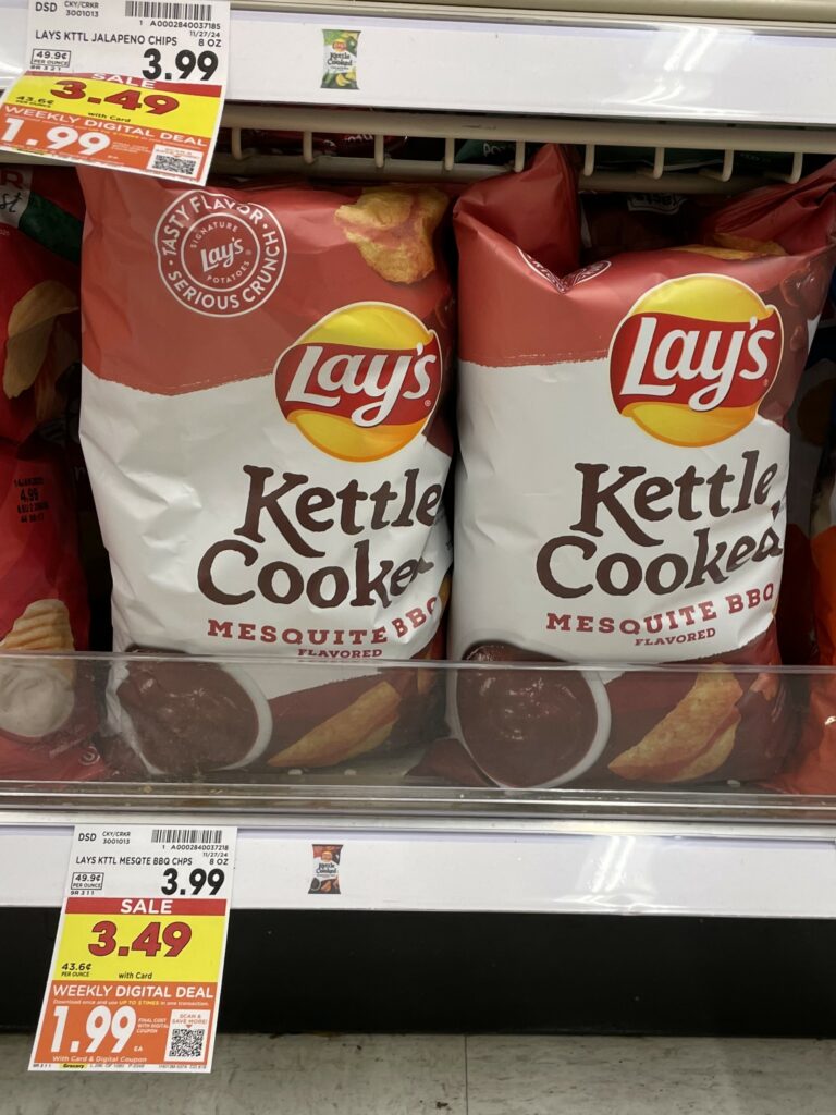 lays and kettle chips kroger shelf image (2)