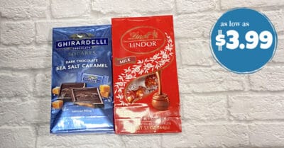 lindt lindor and ghirardelli chocolates kroger krazy