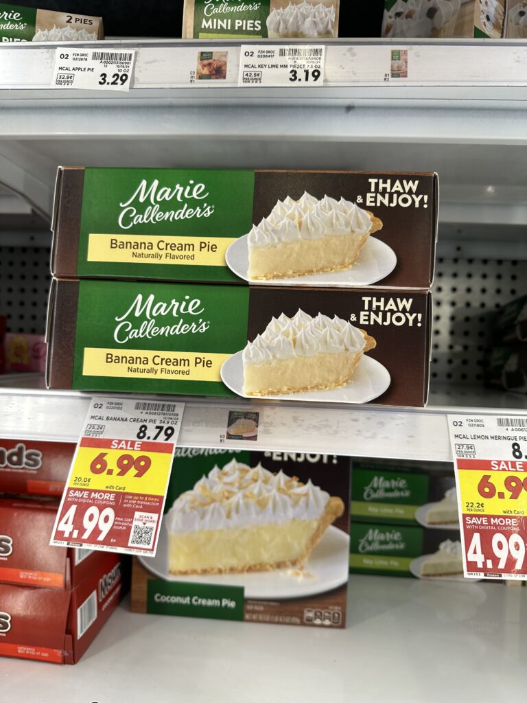 marie callender;s (2) kroger shelf image