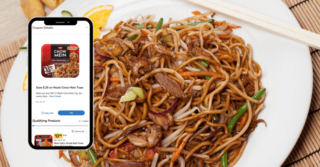 nissin chow mein digital