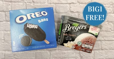 oreo ice cream and breyers kroger krazy