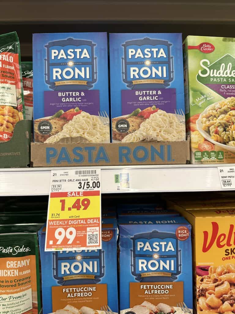 pasta roni kroger shelf image (3)