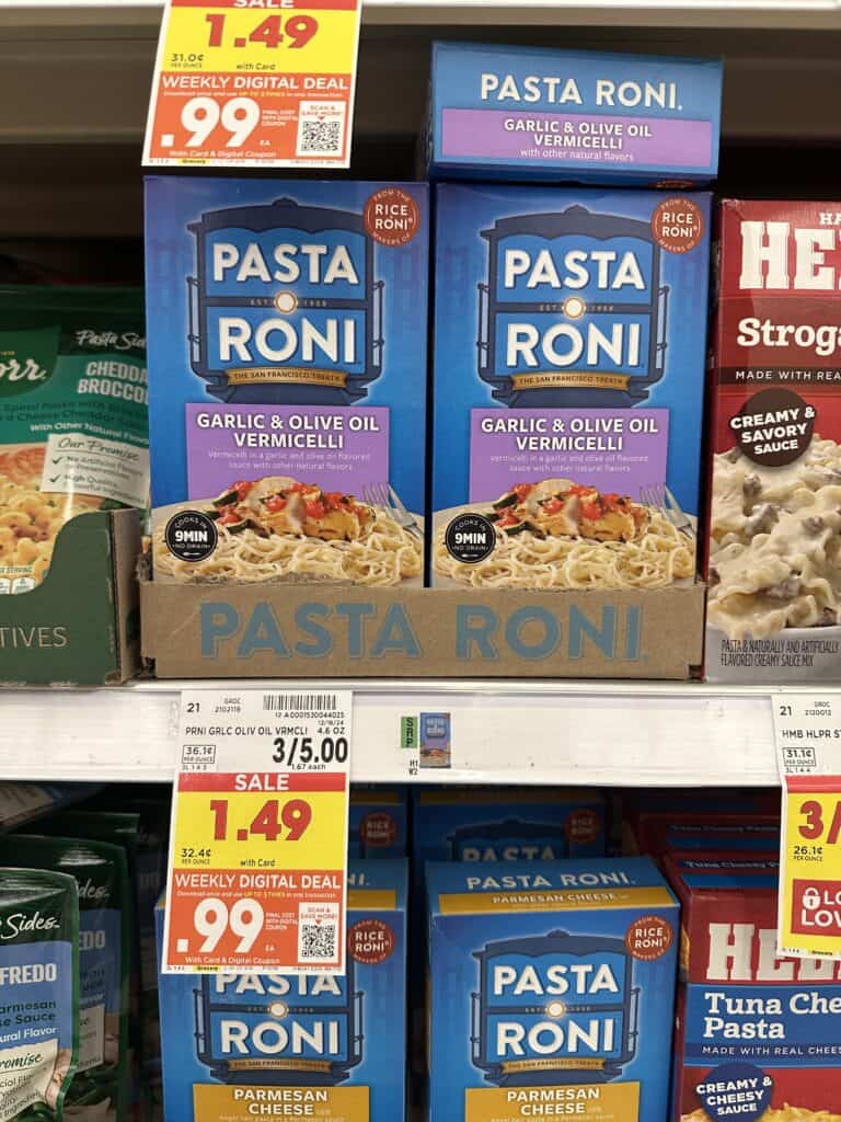 pasta roni kroger shelf image (3)