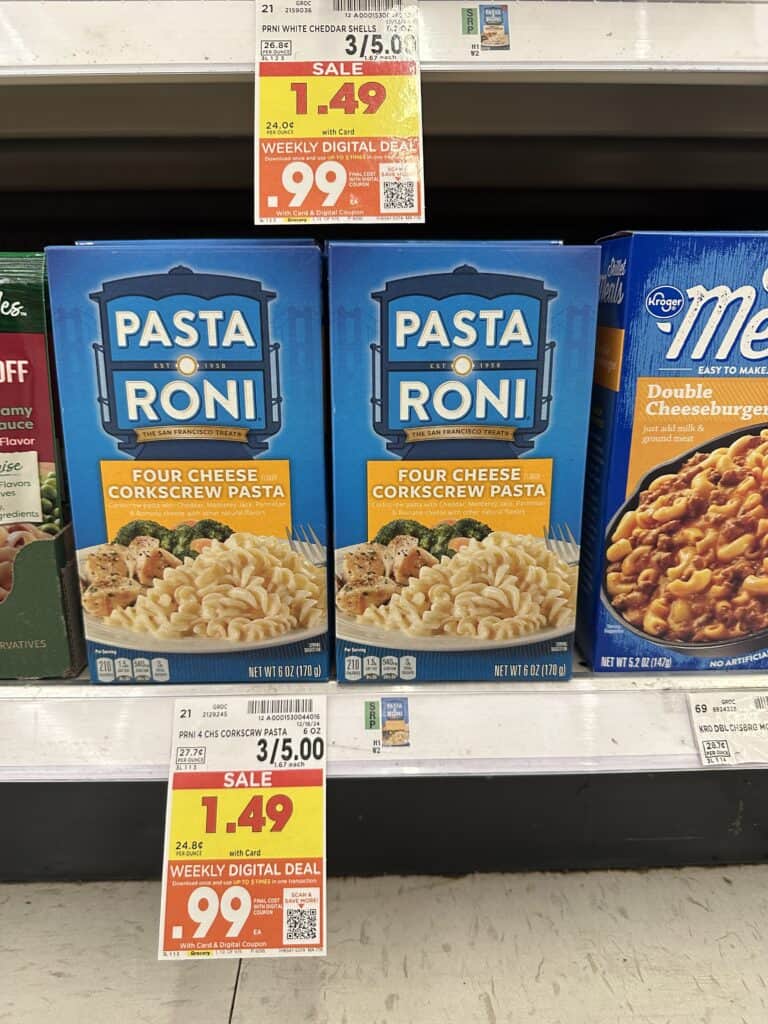 pasta roni kroger shelf image (3)