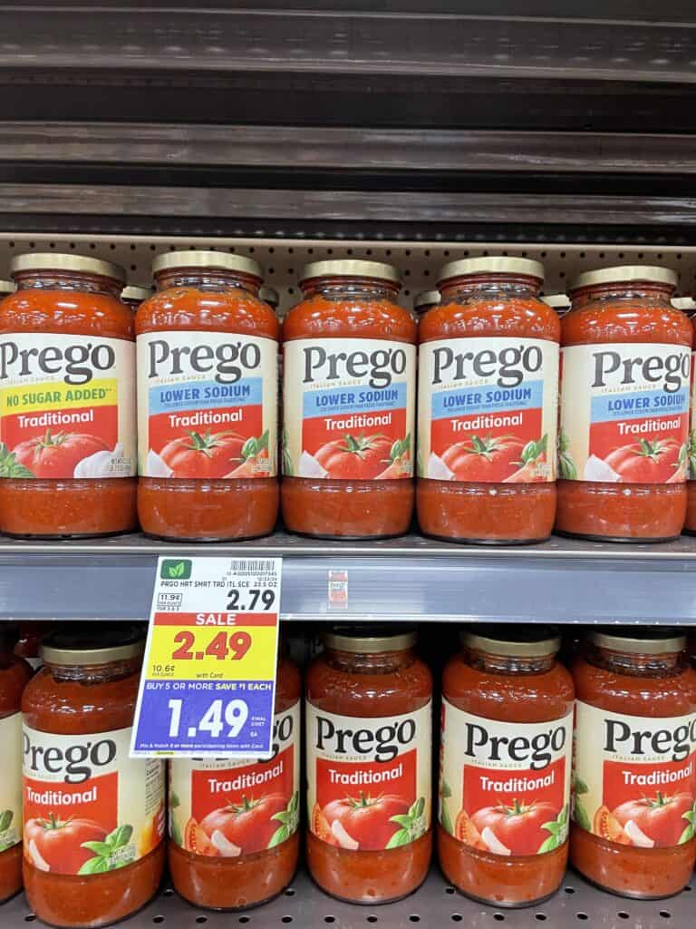 prego pasta sauce kroger shelf image (4)