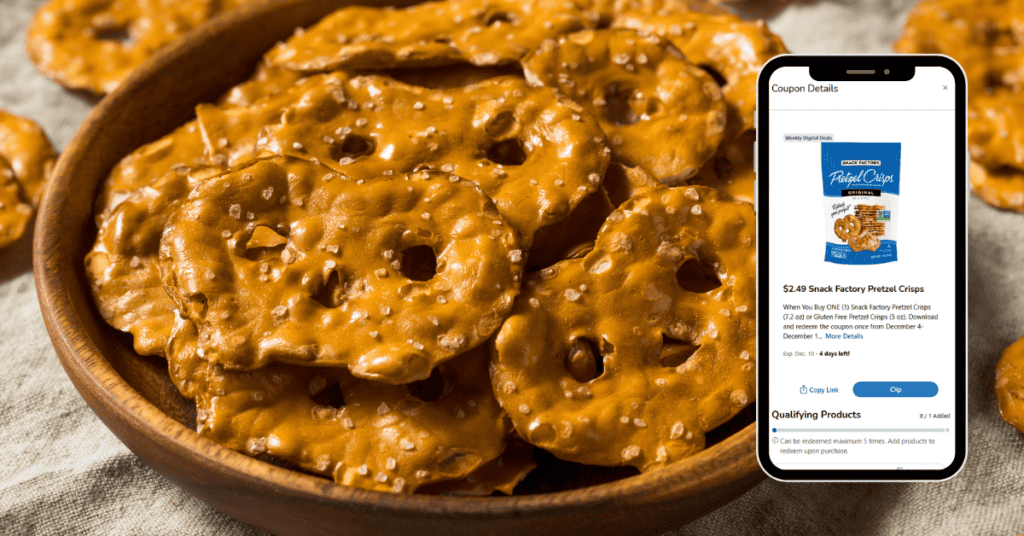 pretzel crisps digital